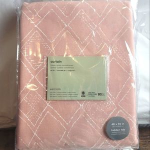 NWT-  WEST ELM Curtains